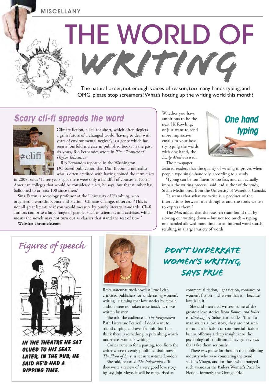 Writing Magazine Preview Pages