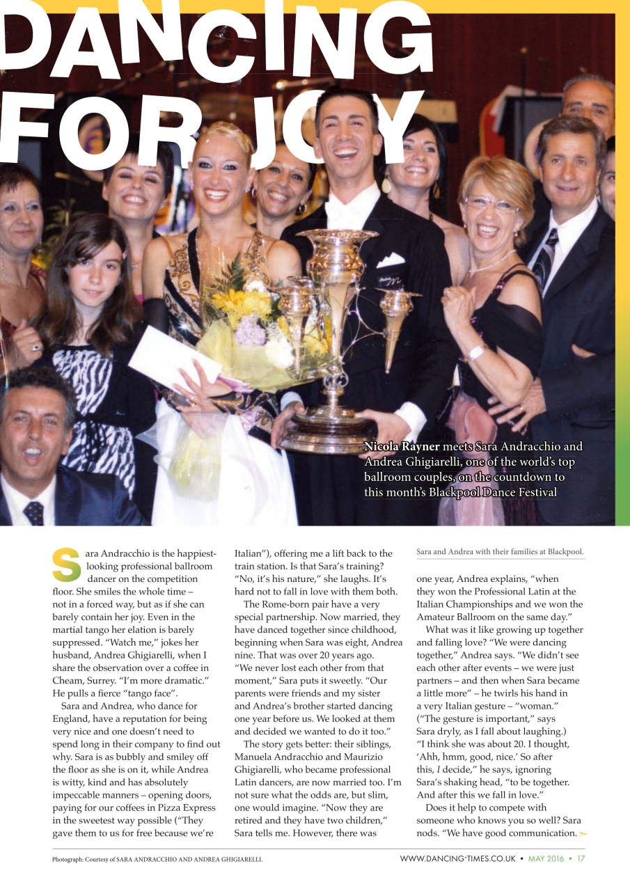 Dancing Times Preview Pages