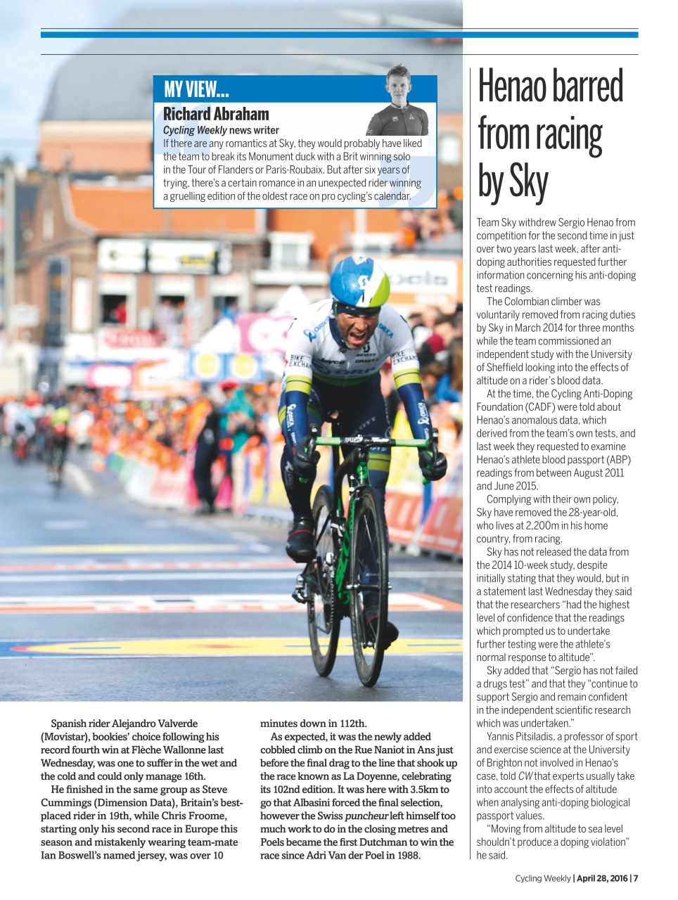 Cycling Weekly Preview Pages
