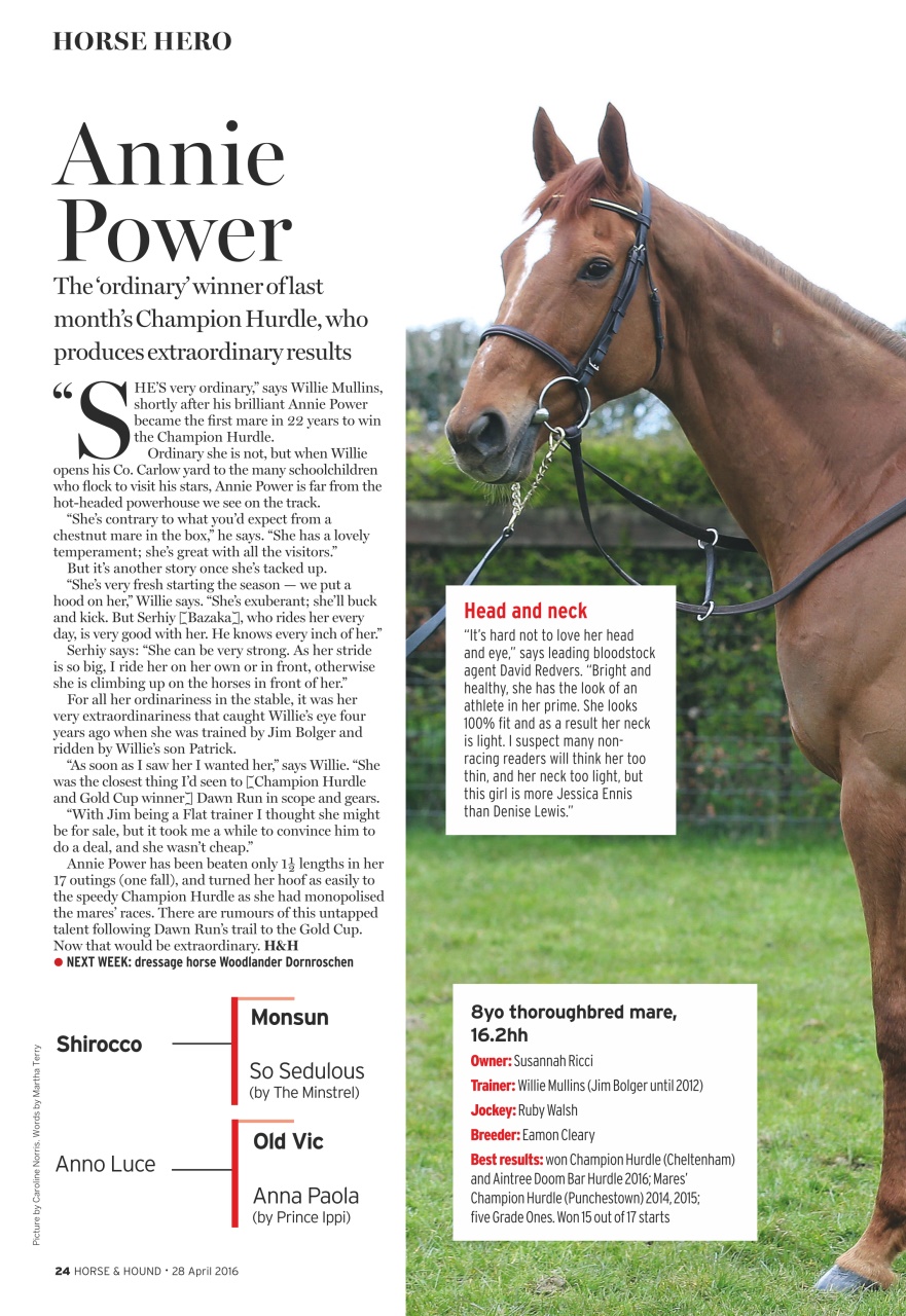 Horse & Hound Preview Pages