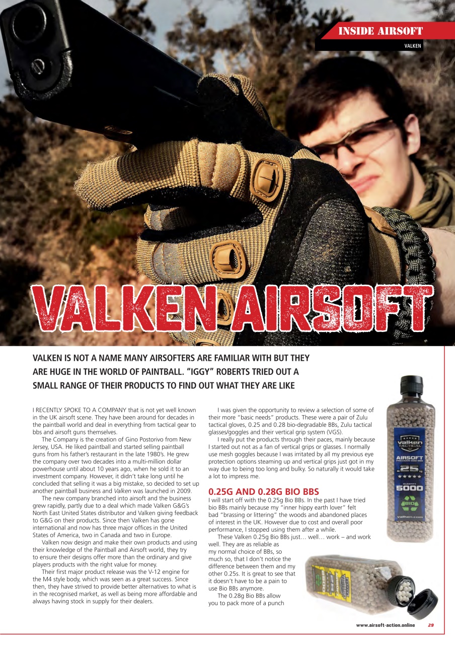 Airsoft Action Preview Pages