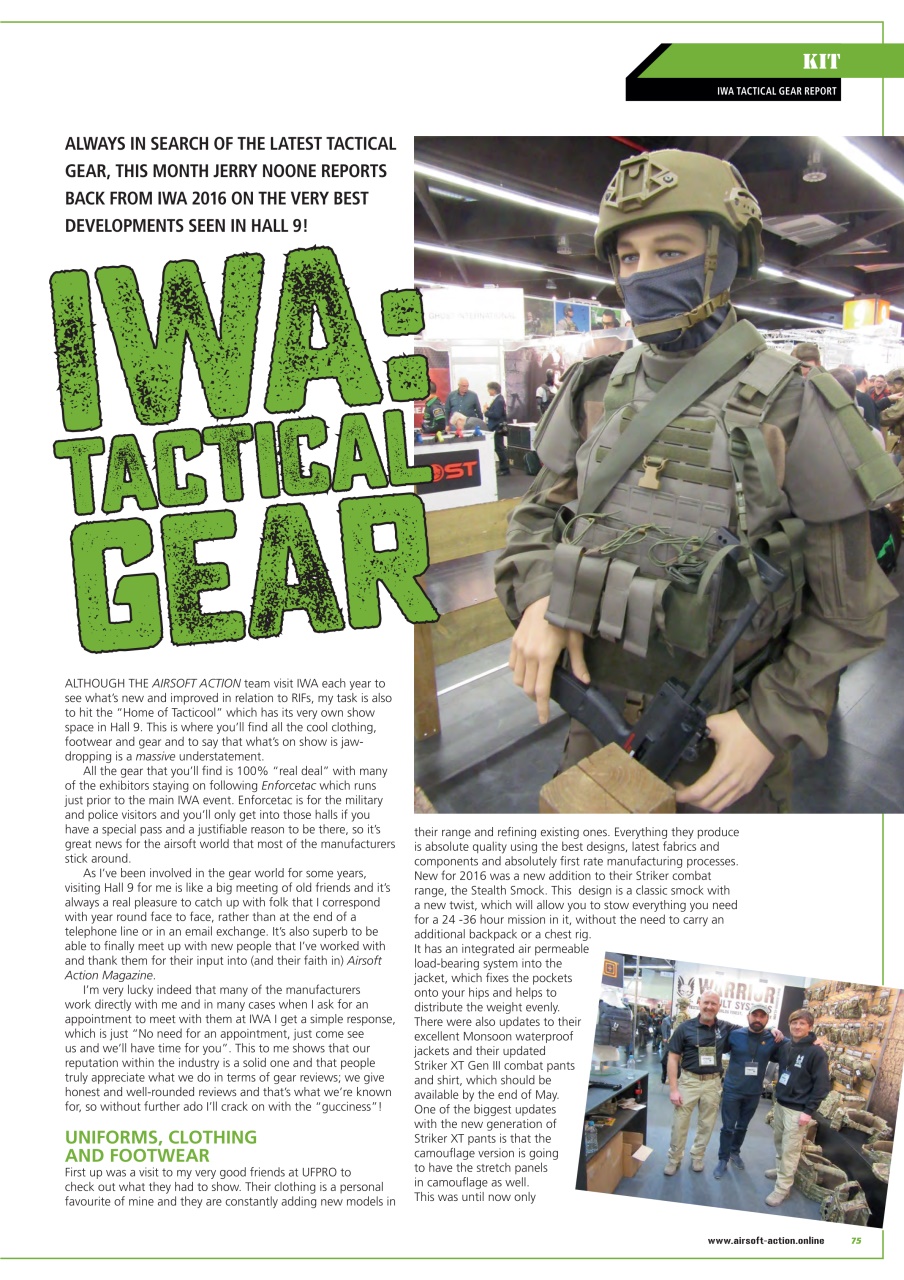 Airsoft Action Preview Pages