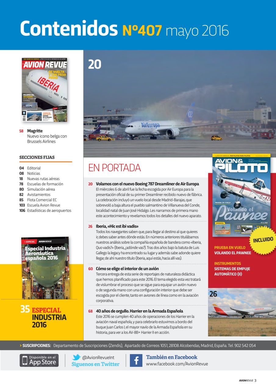 Avion Revue Internacional Preview Pages