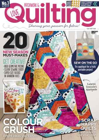 Love Patchwork & Quilting issue Issue 34