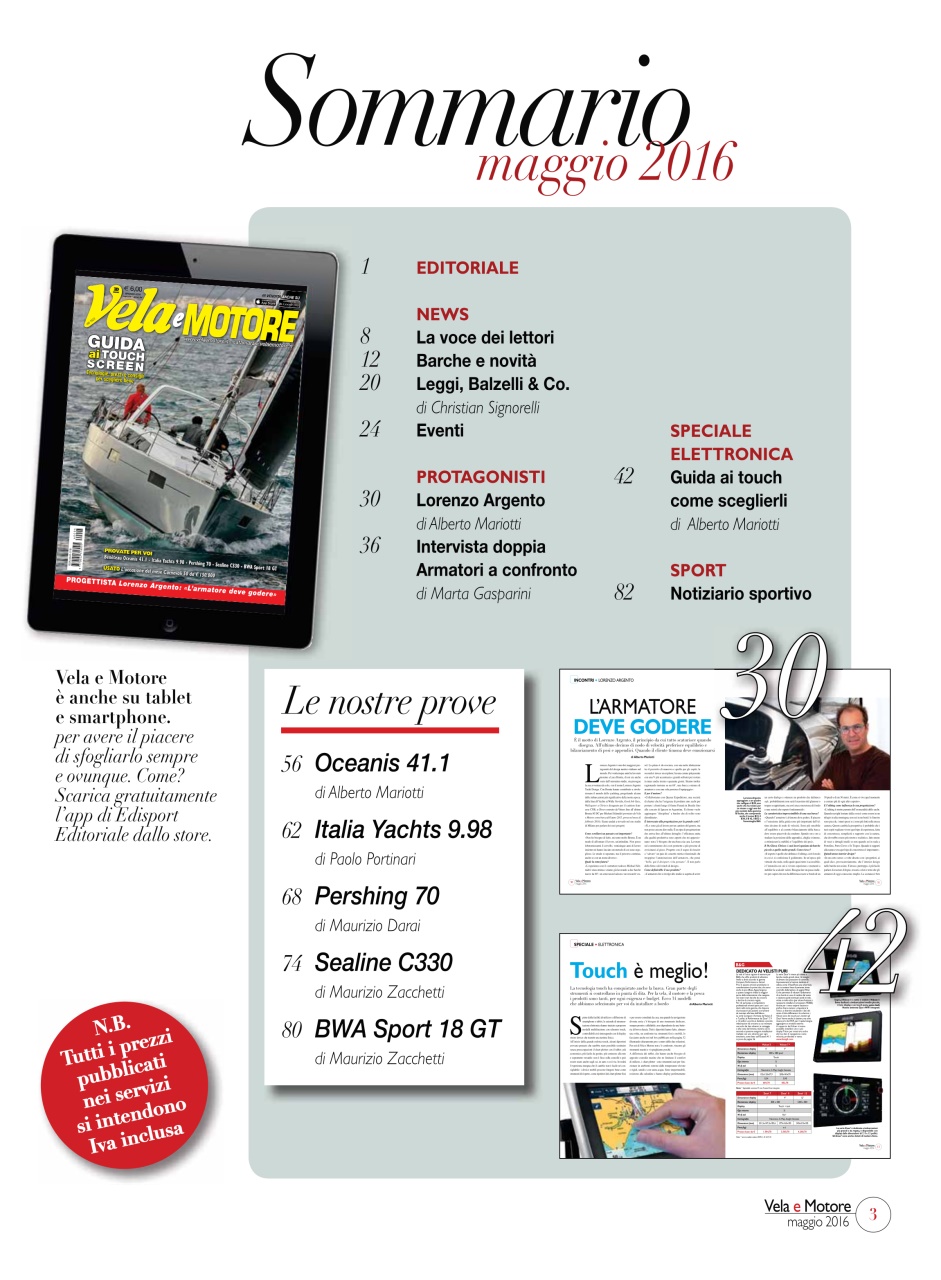 Vela e Motore Preview Pages