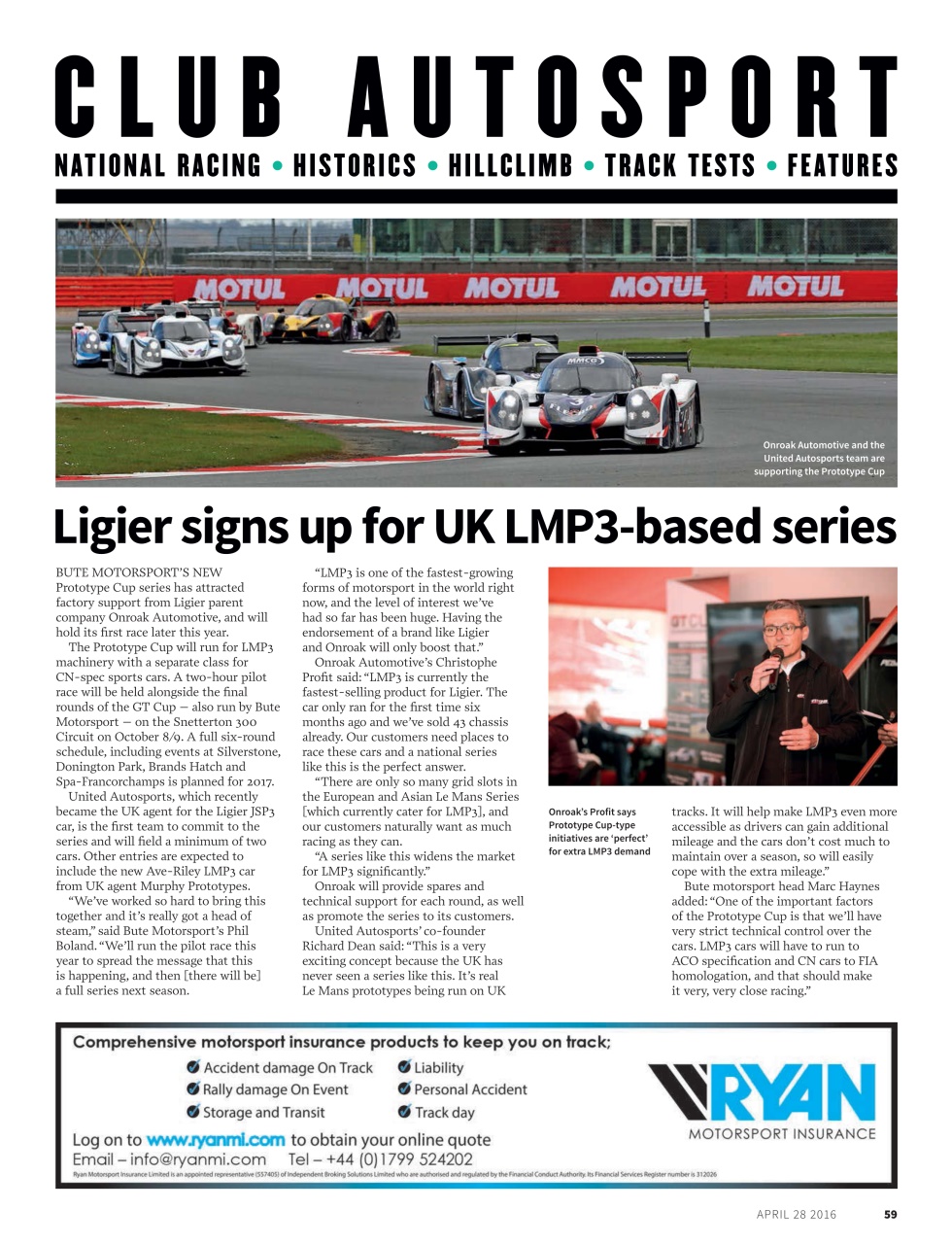 Autosport Preview Pages