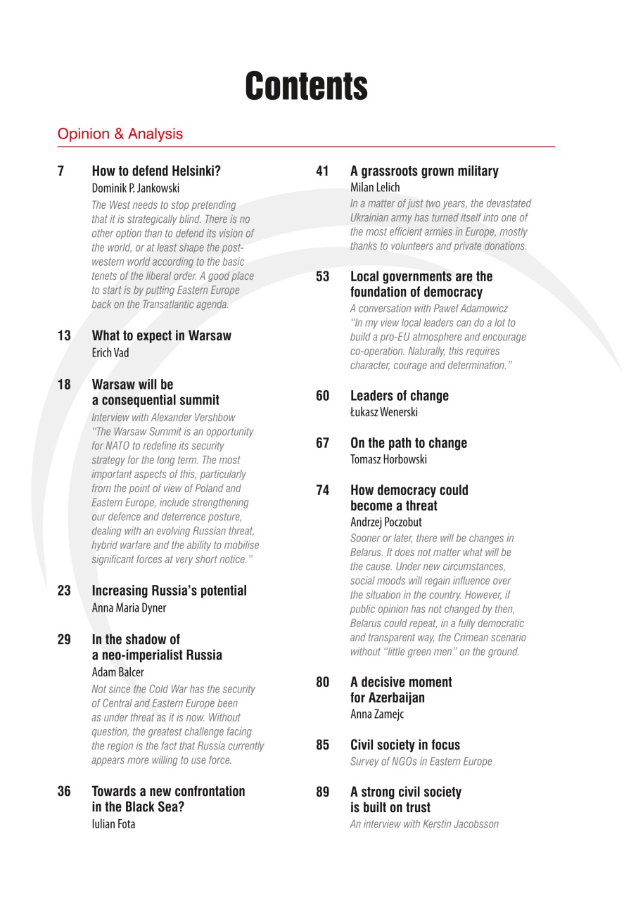 New Eastern Europe Preview Pages