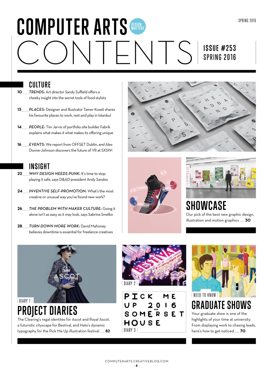 Computer Arts Preview Pages