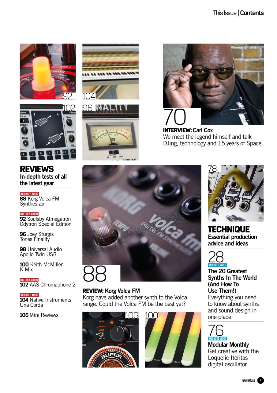 Future Music Preview Pages