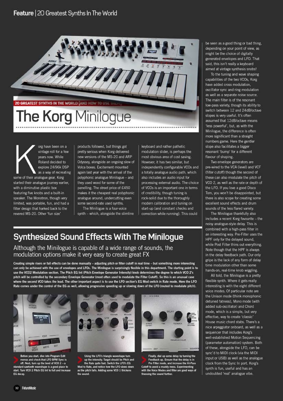 Future Music Preview Pages