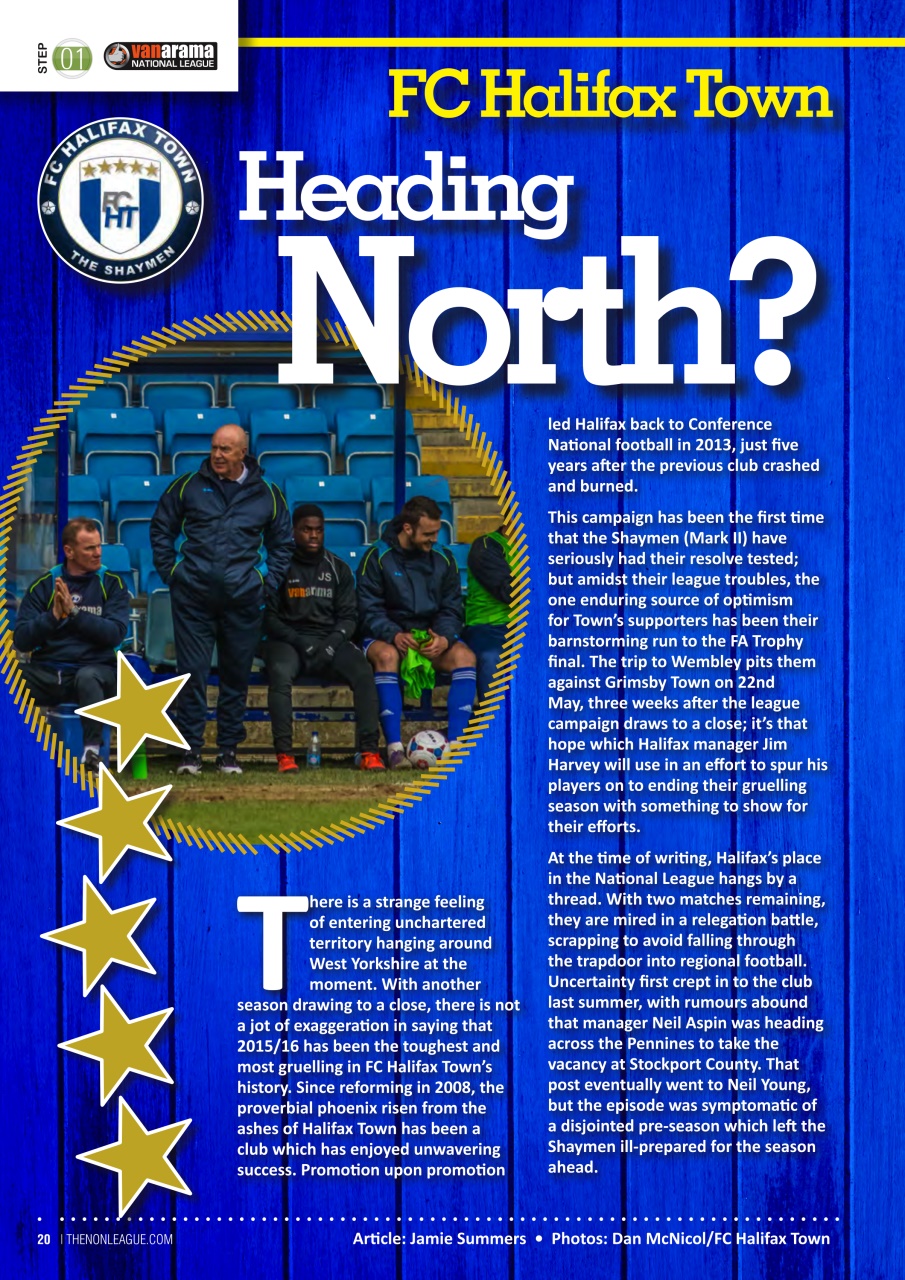 TheNonLeague Magazine Preview Pages