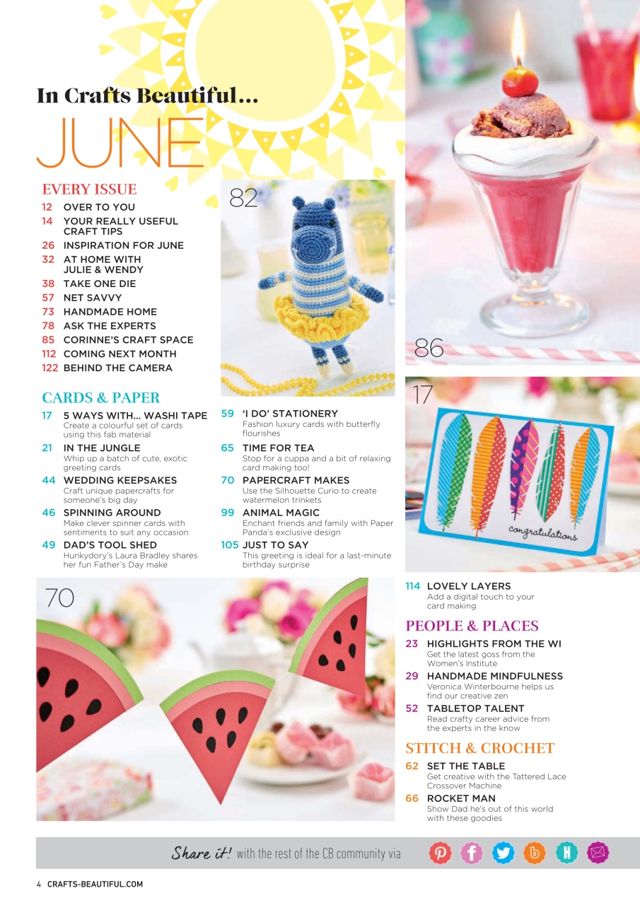 Crafts Beautiful Preview Pages