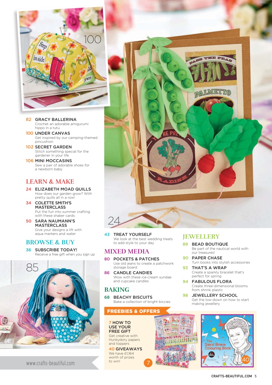 Crafts Beautiful Preview Pages