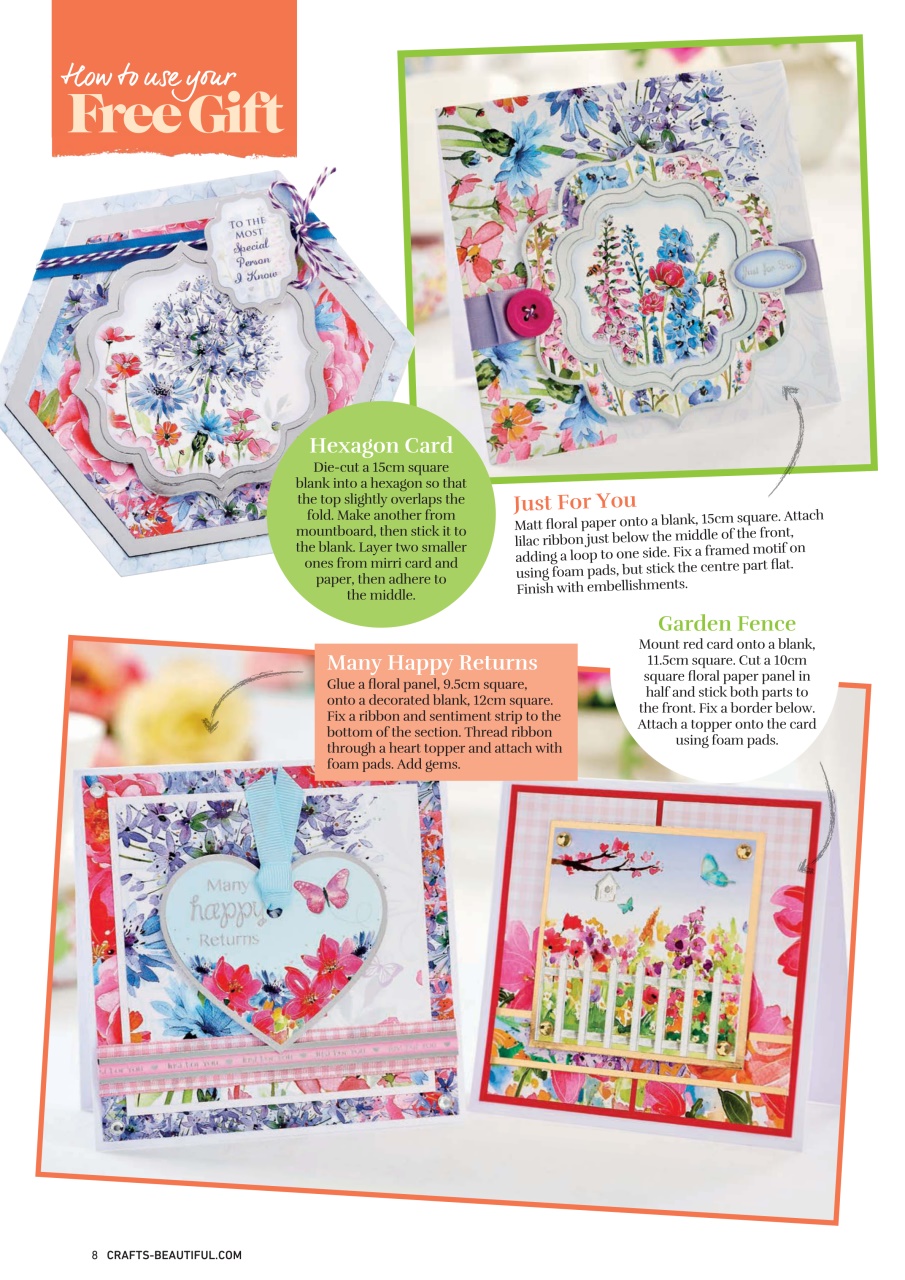 Crafts Beautiful Preview Pages