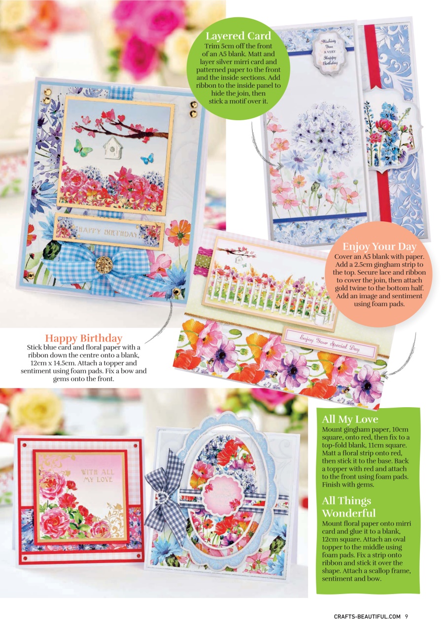 Crafts Beautiful Preview Pages