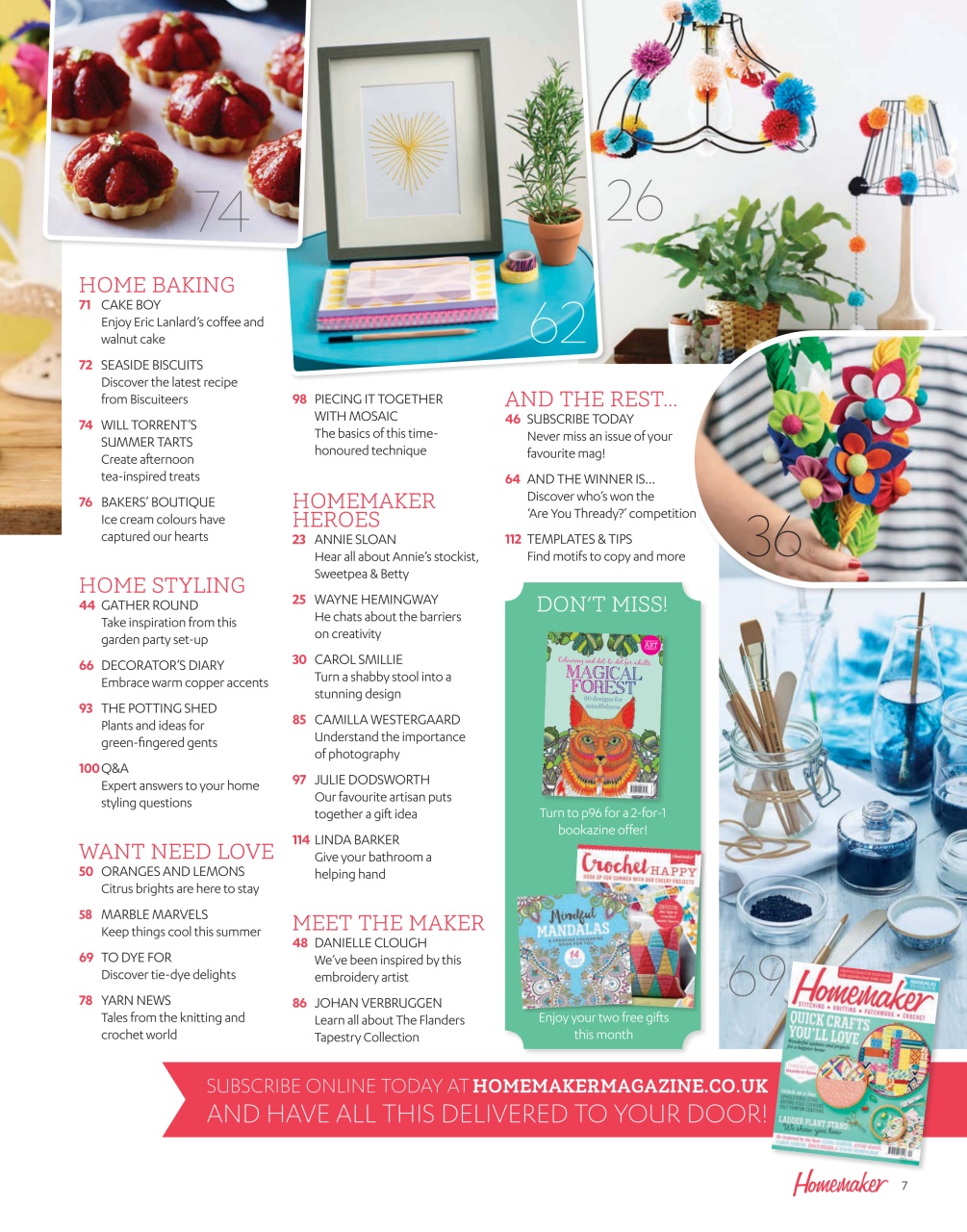 Homemaker Preview Pages