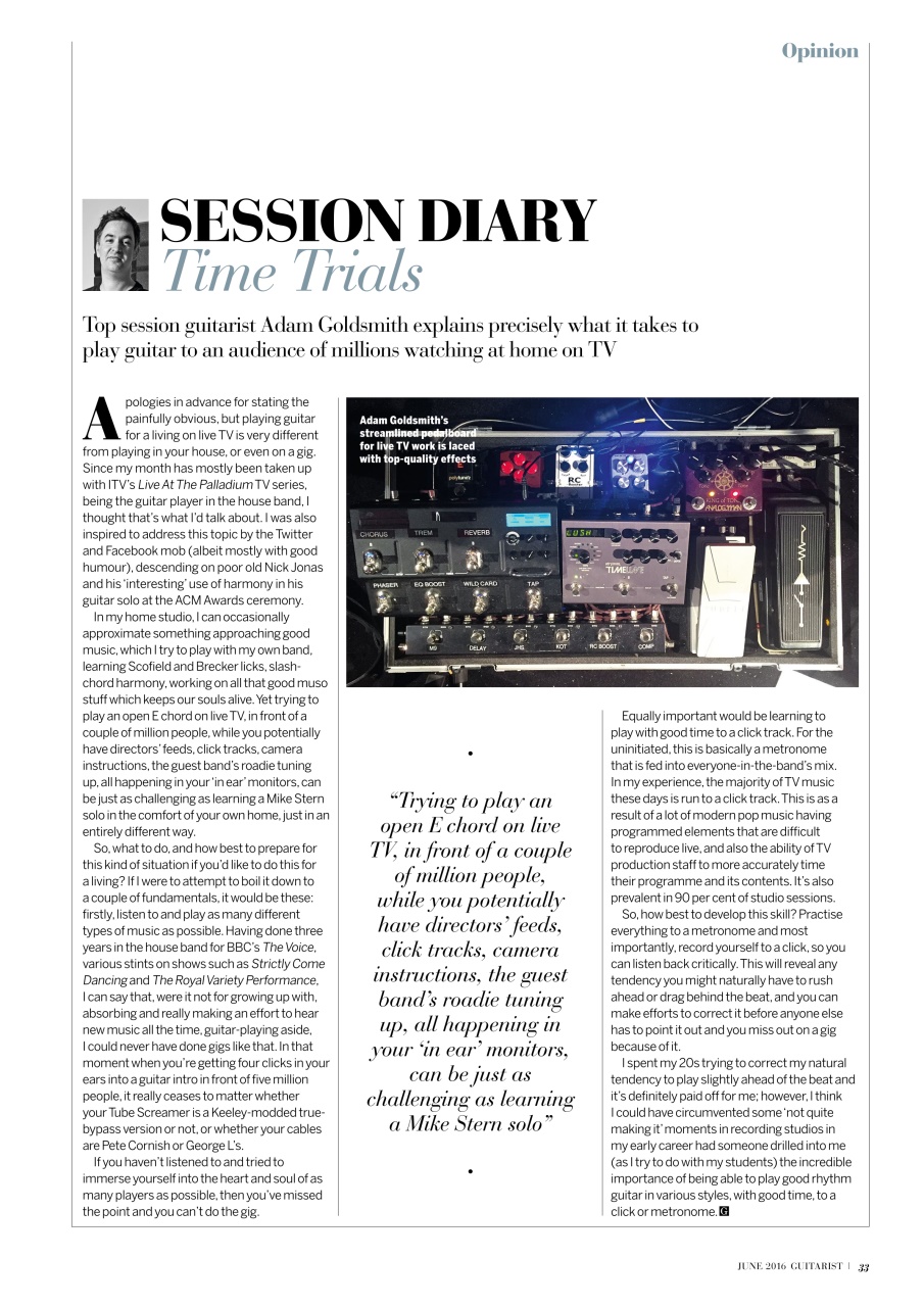 Guitarist Preview Pages