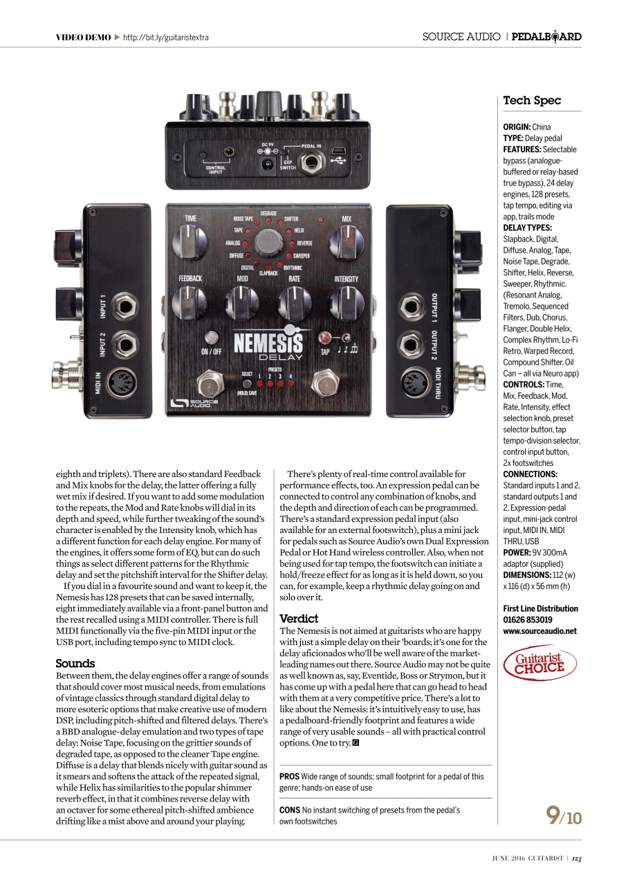 Guitarist Preview Pages