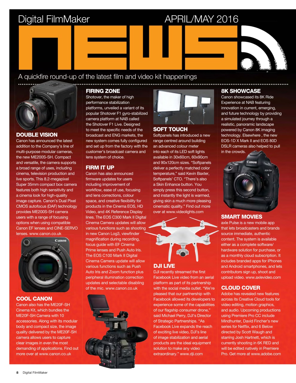 Digital FilmMaker Preview Pages