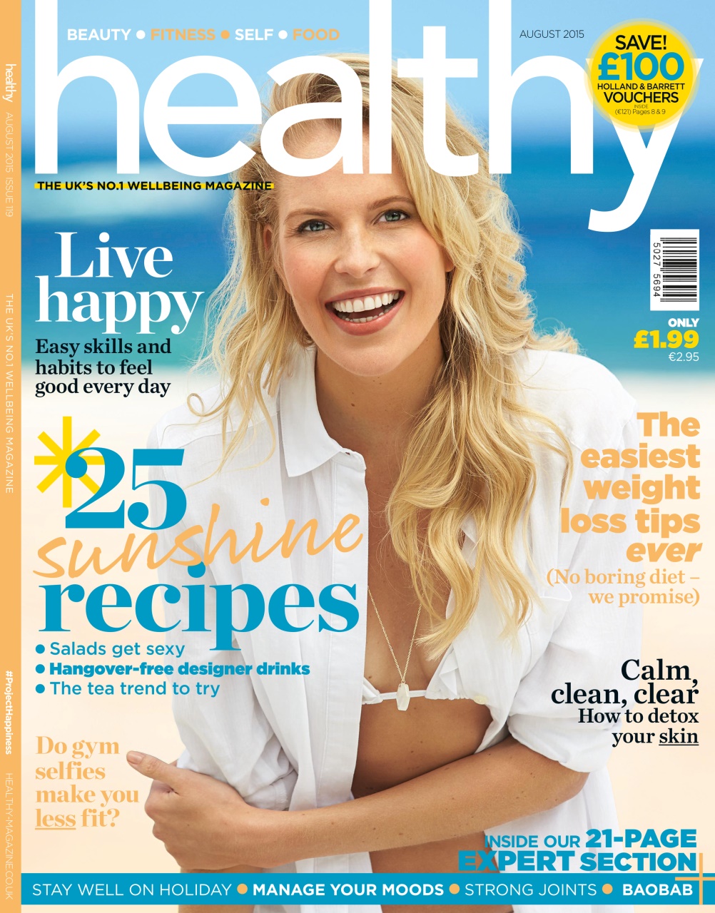 Healthy Magazine Preview Pages