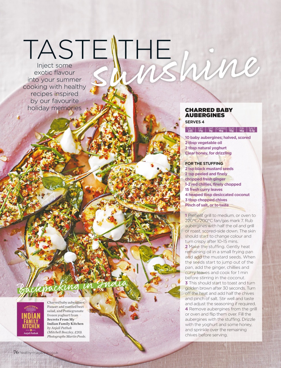 Healthy Magazine Preview Pages