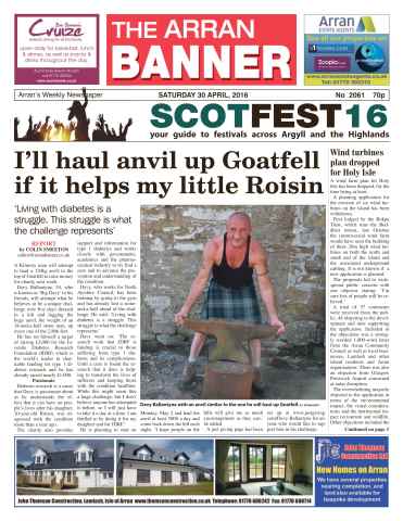 Arran Banner issue 30th April 2016