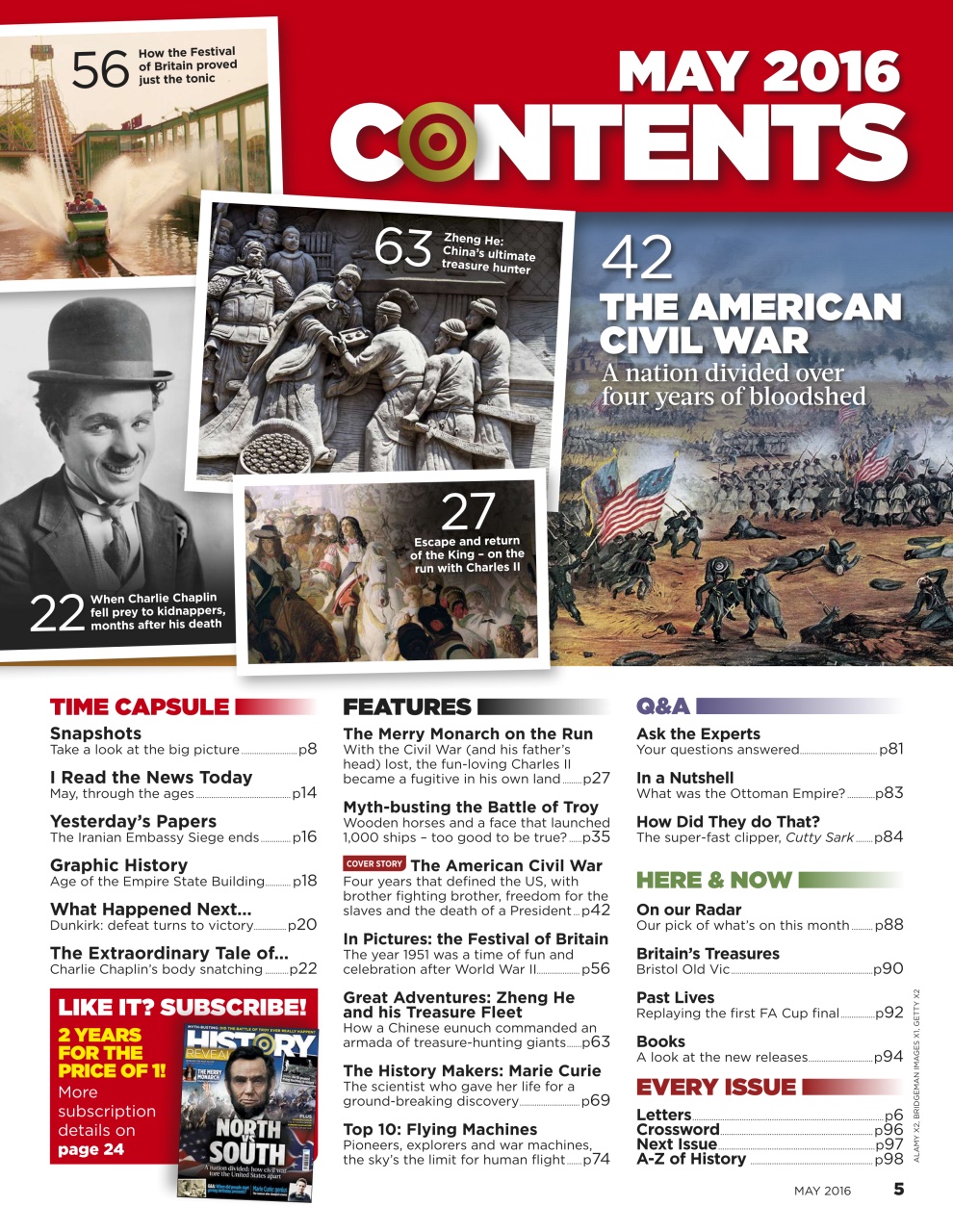 BBC History Revealed Magazine Preview Pages