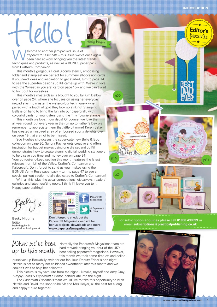 Papercraft Essentials Preview Pages