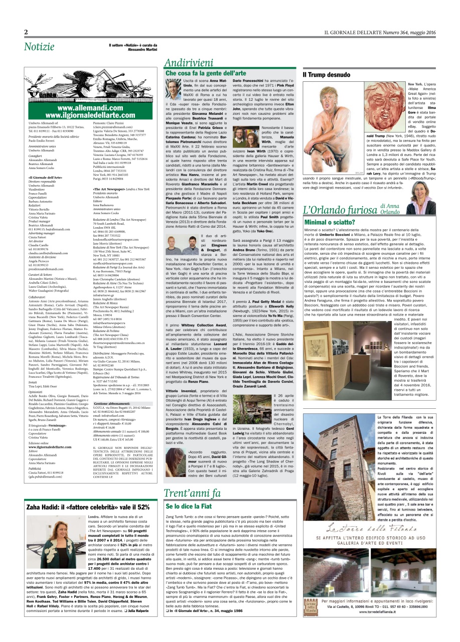 Il Giornale Dell’Arte Preview Pages