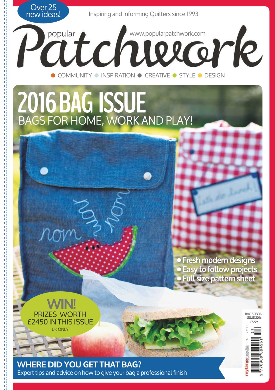 Popular Patchwork Magazine Preview Pages