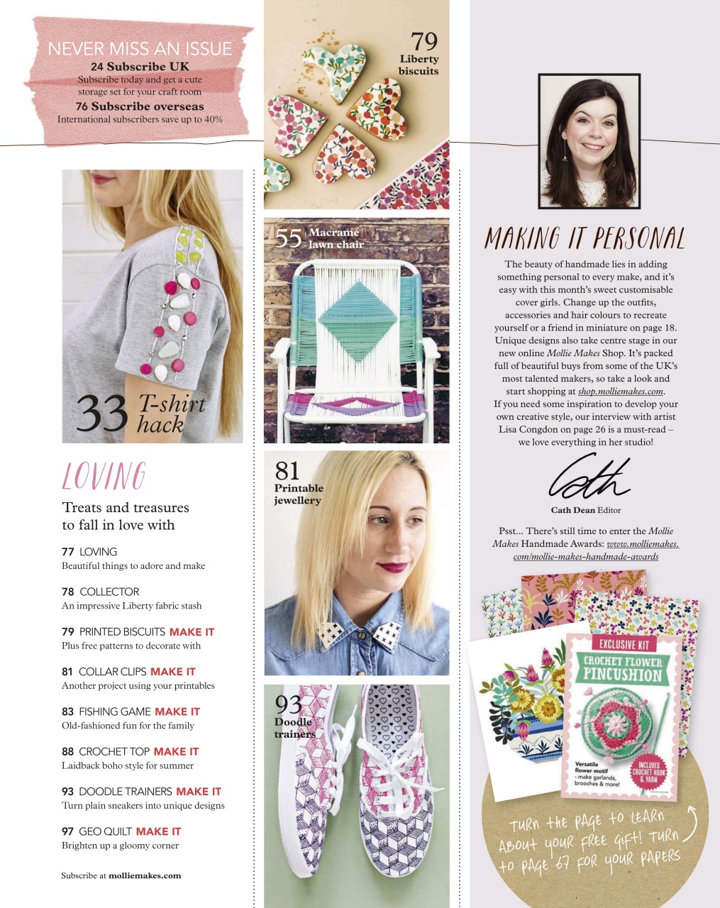 Mollie magazine Preview Pages