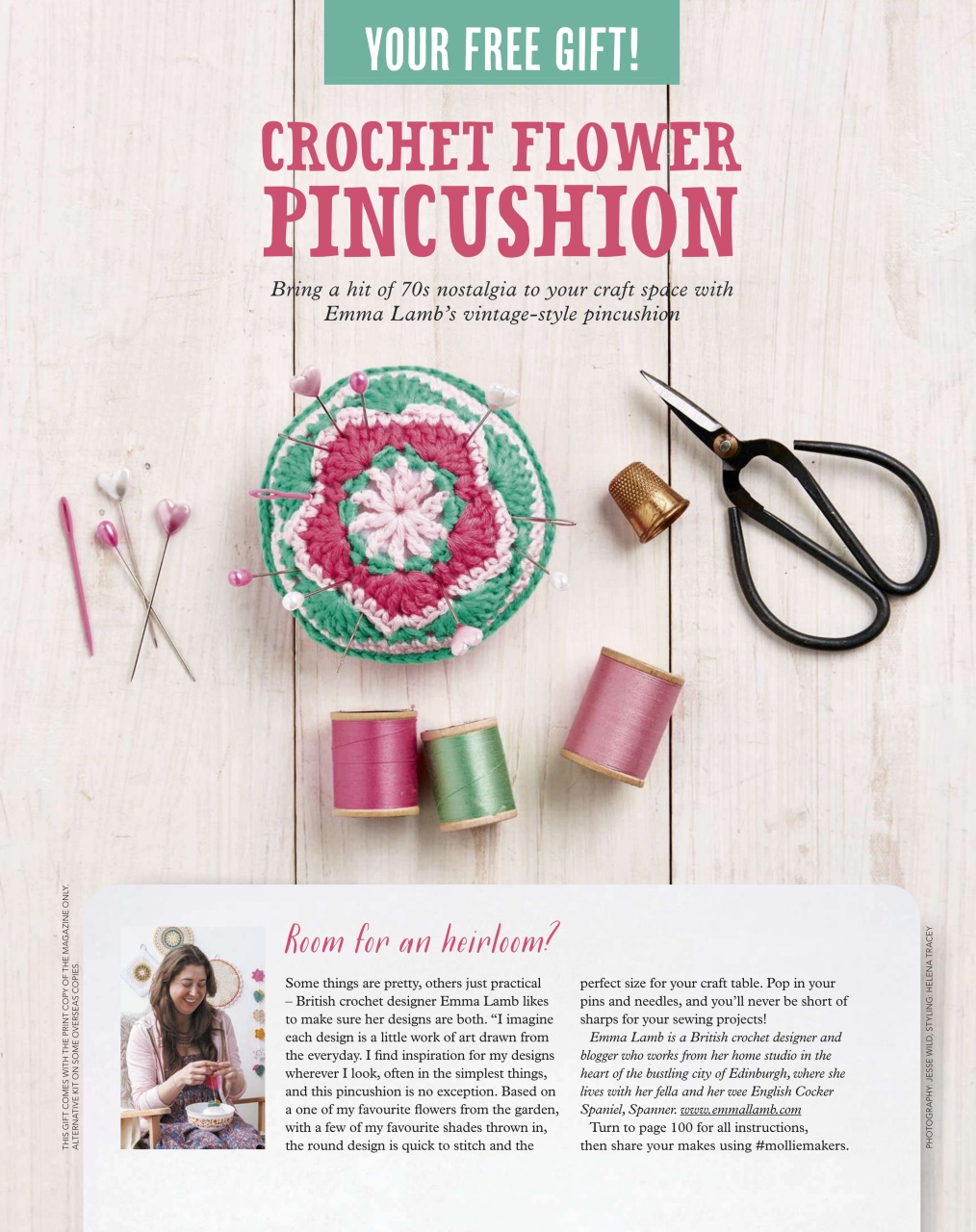 Mollie magazine Preview Pages