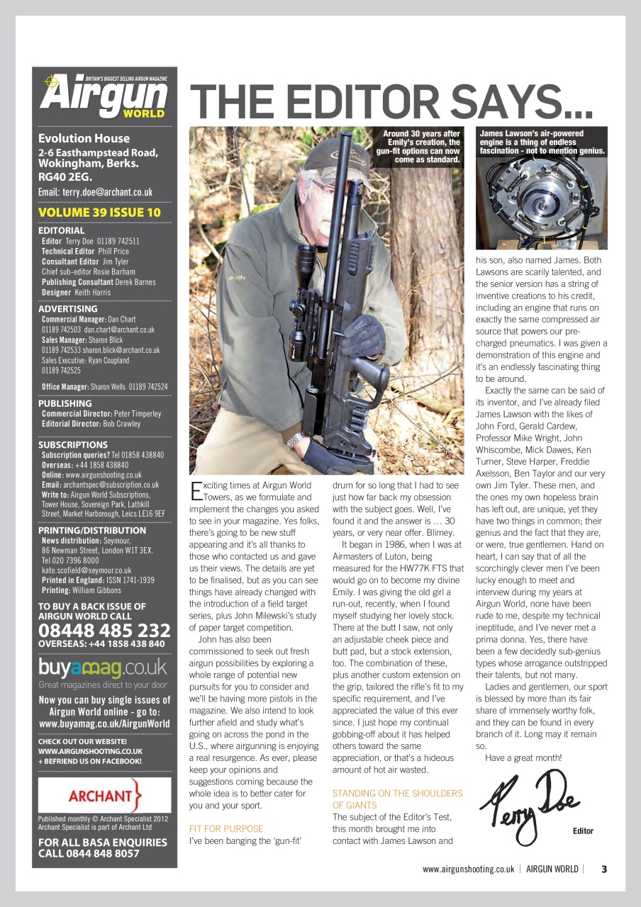 Airgun World Preview Pages