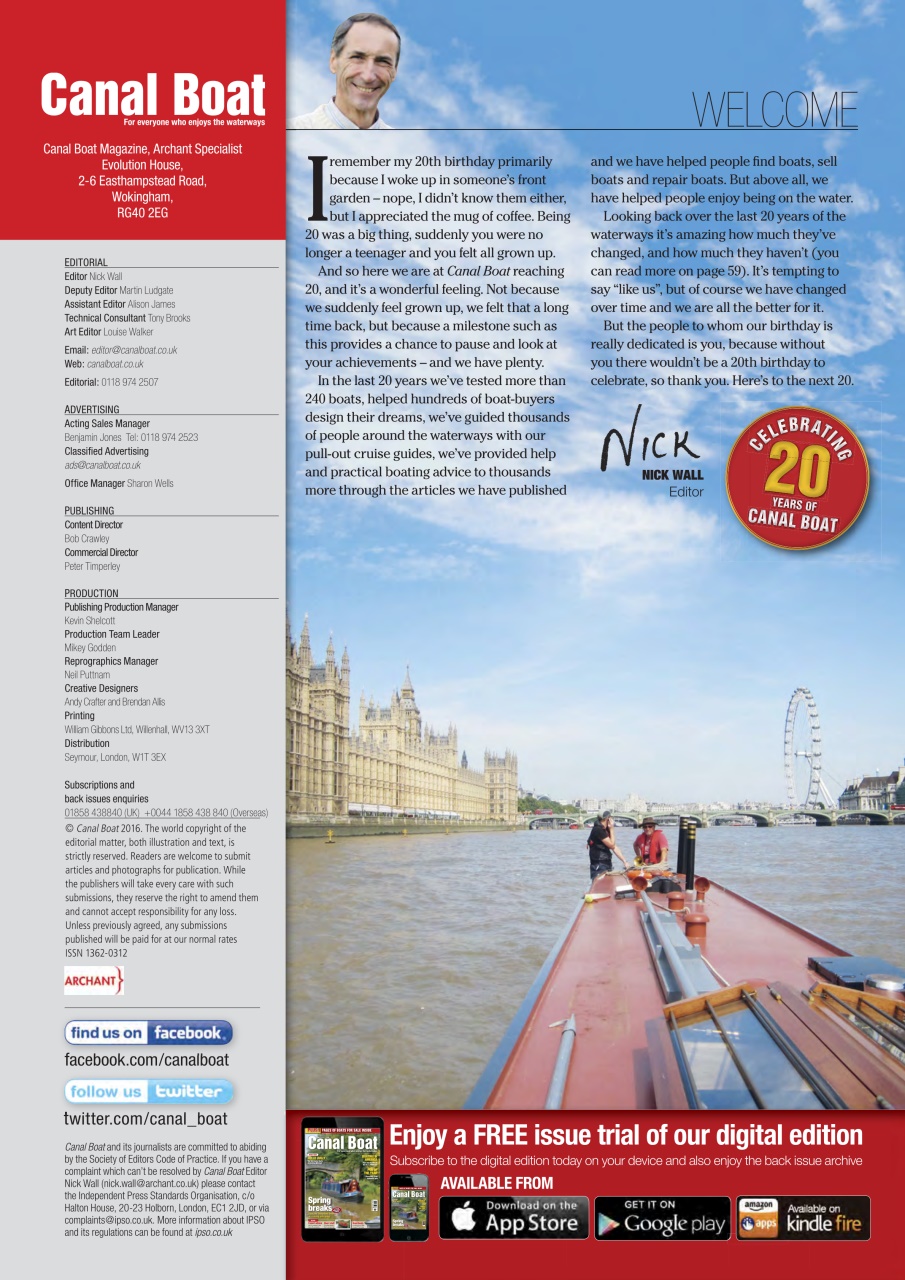 Canal Boat Preview Pages