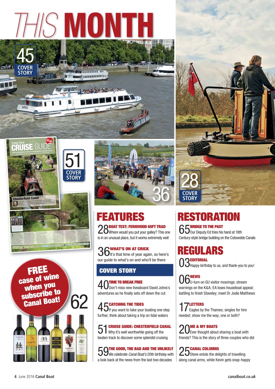 Canal Boat Preview Pages