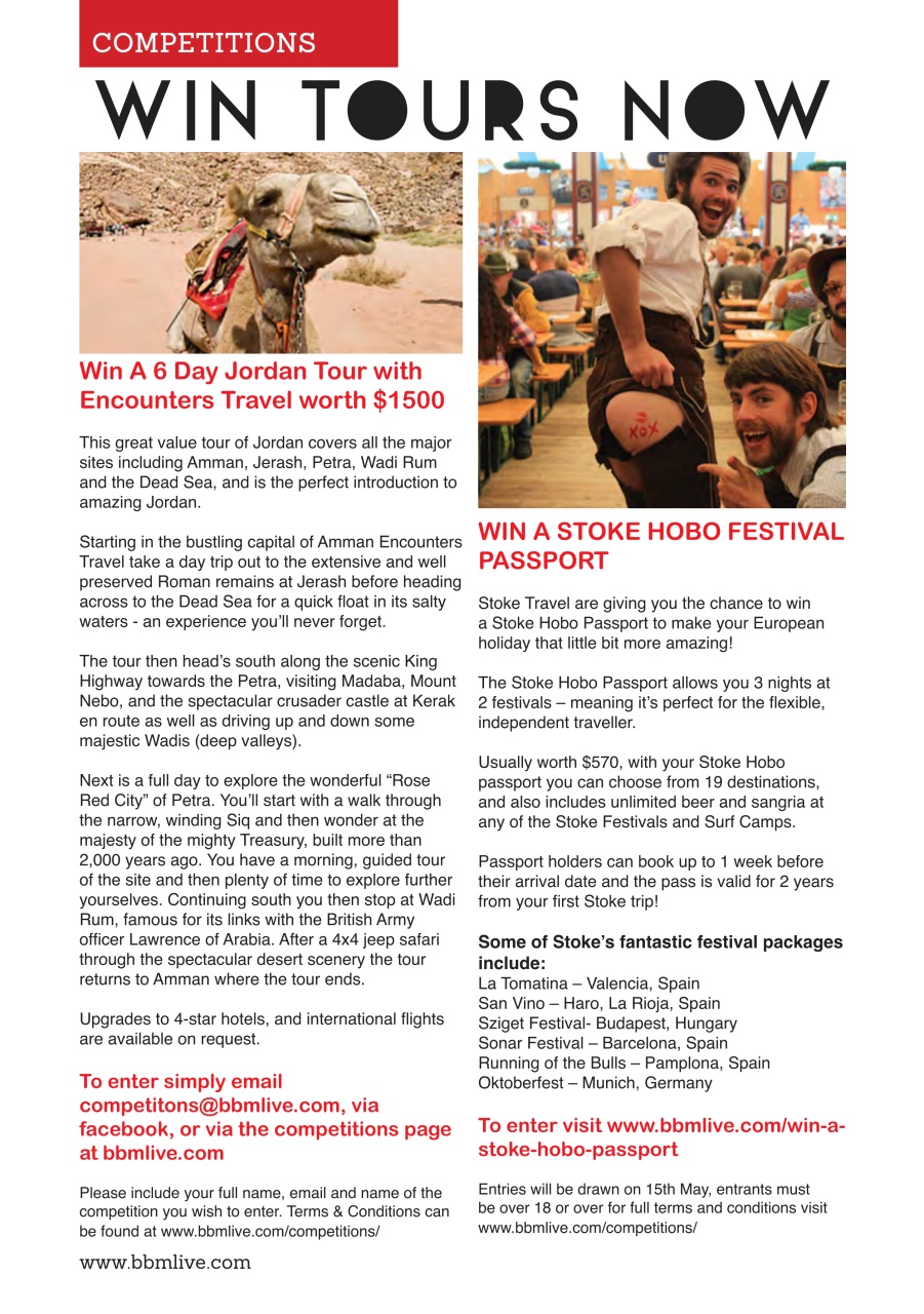 BBM Live Preview Pages