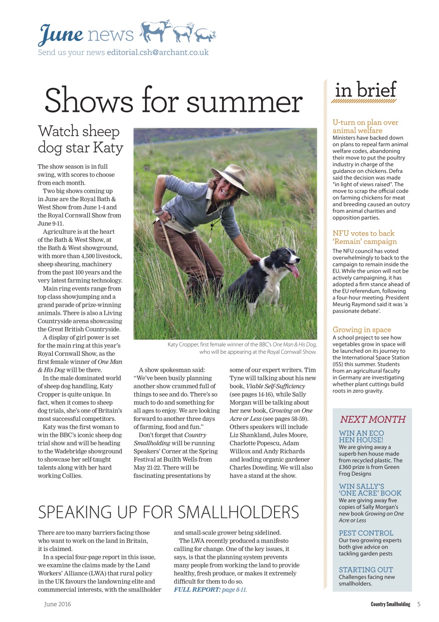 The Country Smallholder Preview Pages