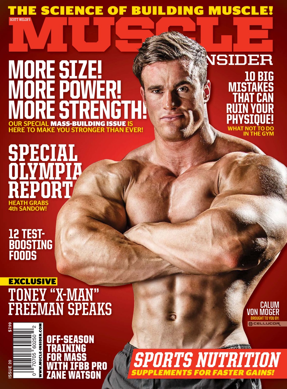 Muscle Insider Magazine Preview Pages