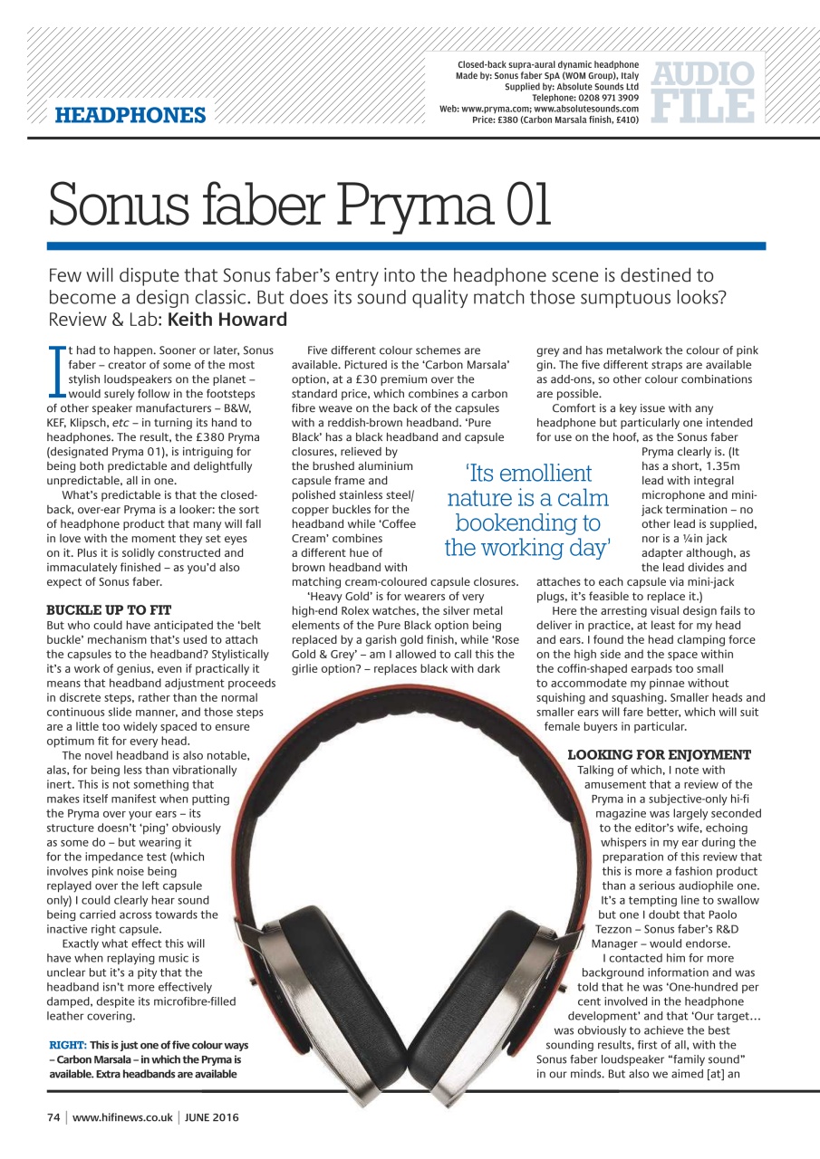 Hi-Fi News Preview Pages