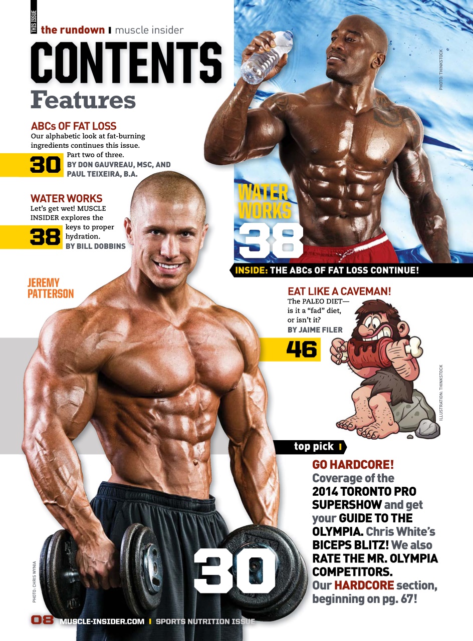 Muscle Insider Magazine Preview Pages