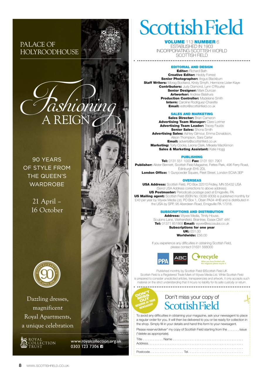 Scottish Field Preview Pages