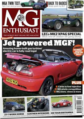 MG Enthusiast issue MG Enthusiast December 2011