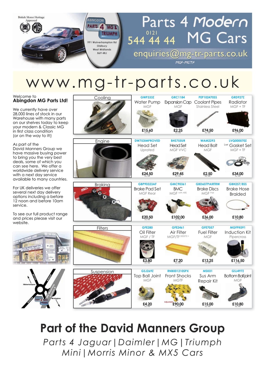MG Enthusiast Preview Pages