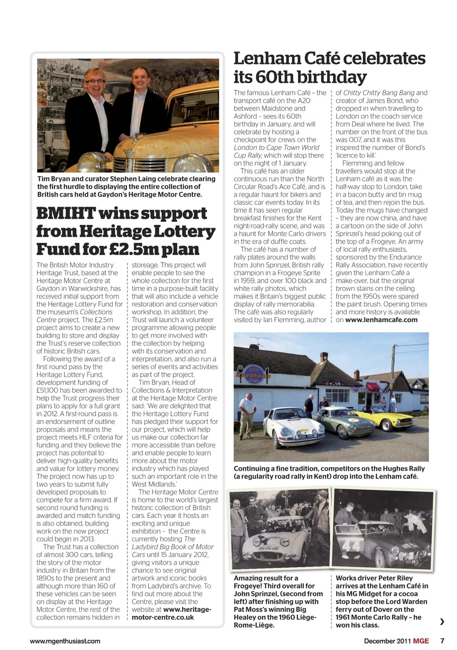 MG Enthusiast Preview Pages