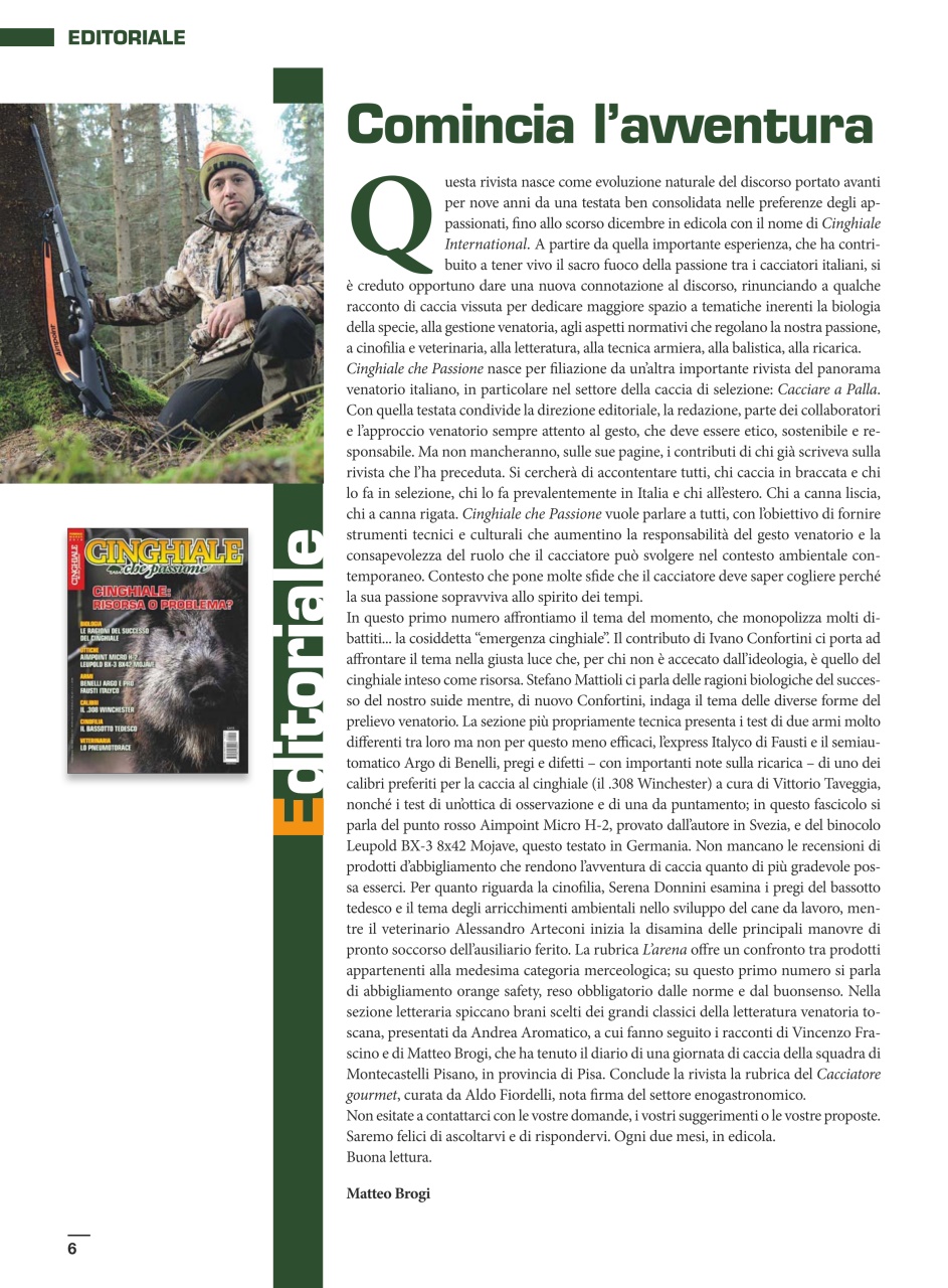 IL CINGHIALE CHE PASSIONE Preview Pages