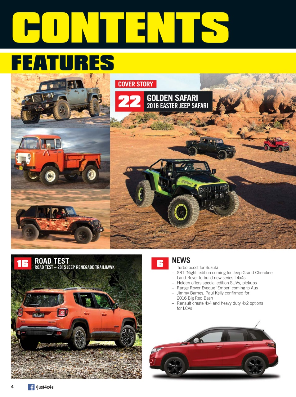 JUST 4X4S Preview Pages