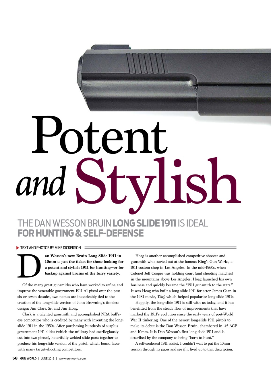 Gun World Preview Pages