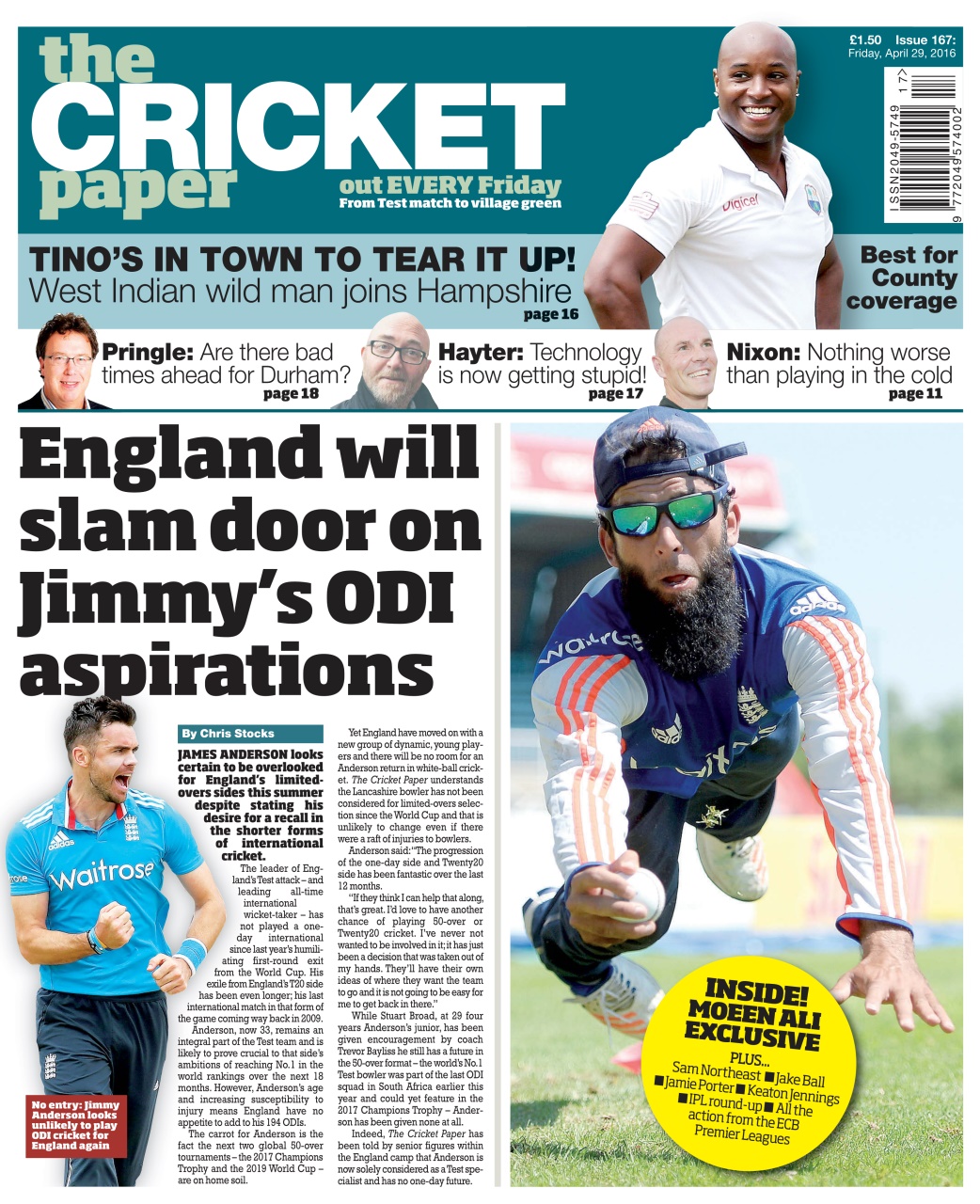 The Cricket Paper Preview Pages