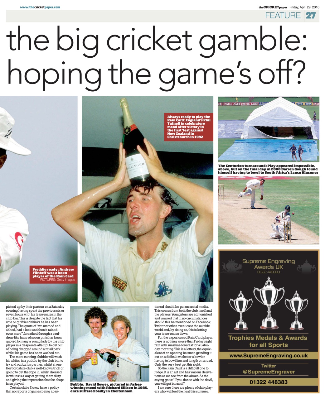The Cricket Paper Preview Pages