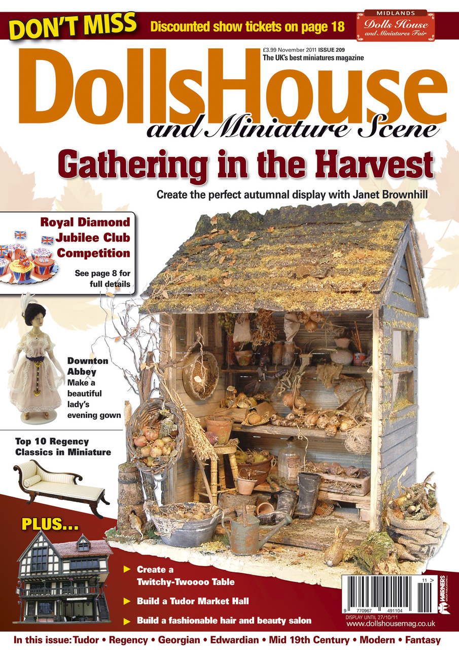 Dolls House and Miniature Scene Preview Pages
